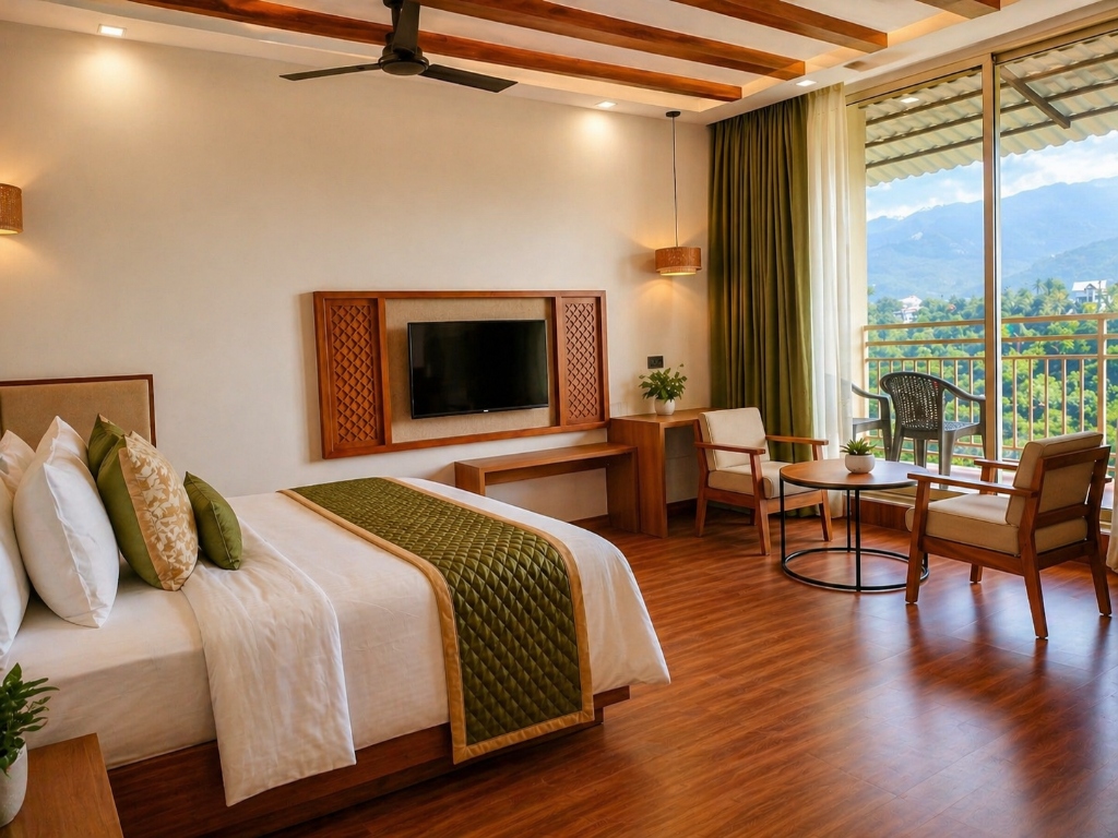 Mountain View Room at The Signature Munnar
